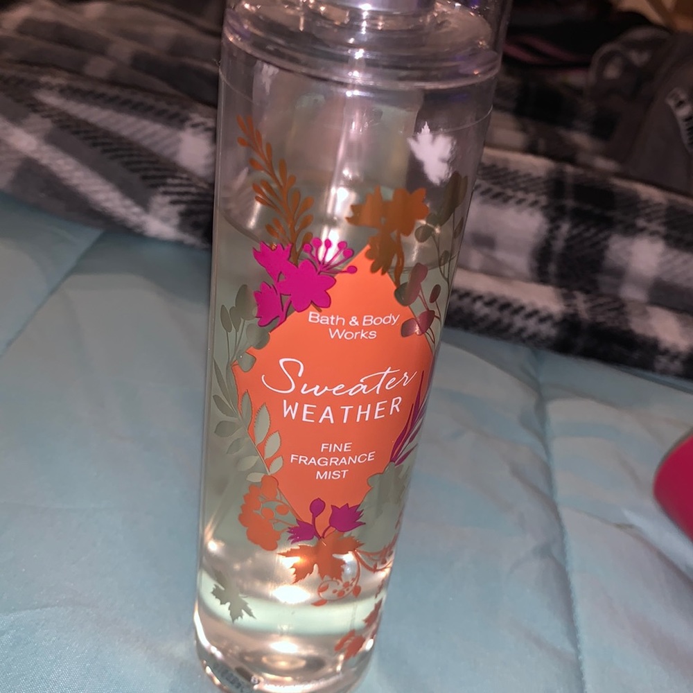 Sweater weather perfume